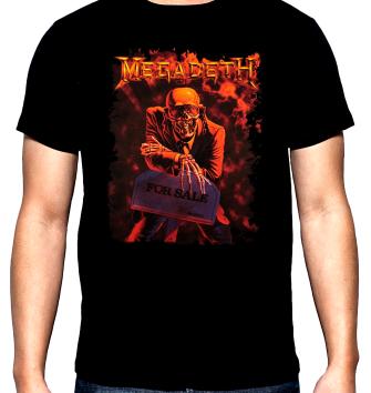Megadeth, For sale, мъжка тениска, 100% памук, S до 5XL